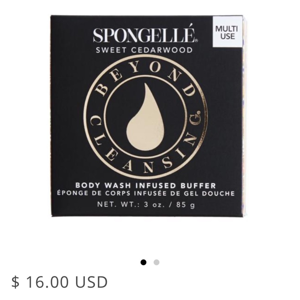 NWT Spongelle Body Wash Infused Buffer